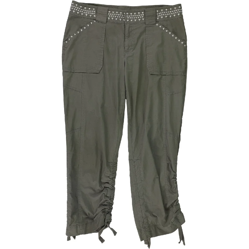 I-N-C Womens Studded Casual Cargo Pants