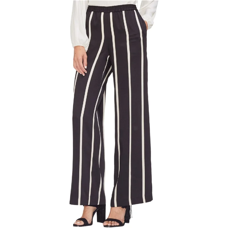 Vince Camuto Womens Dramatic Stripe Casual Wide Leg Pants