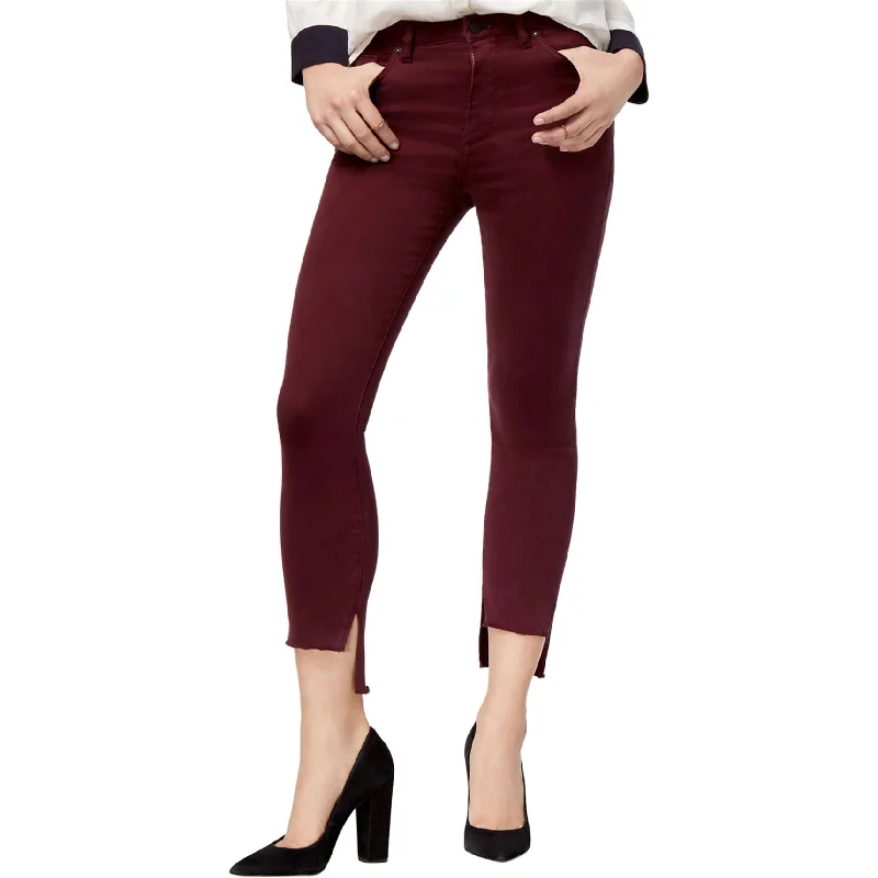 Dl1961 Womens Chrissy High-Rise Step-Hem Cropped Jeans