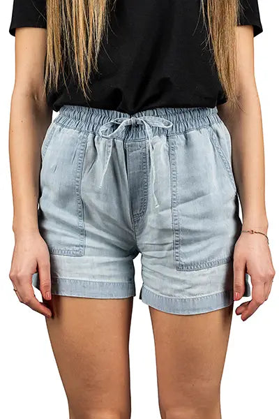 Leona Light Blue Shorts